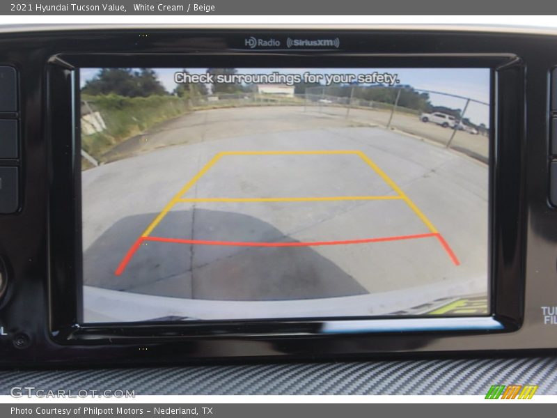 White Cream / Beige 2021 Hyundai Tucson Value