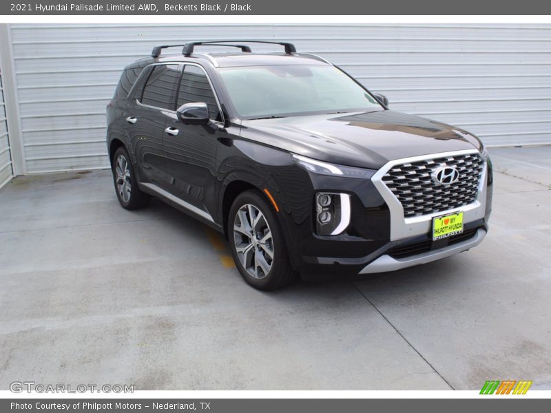 Becketts Black / Black 2021 Hyundai Palisade Limited AWD