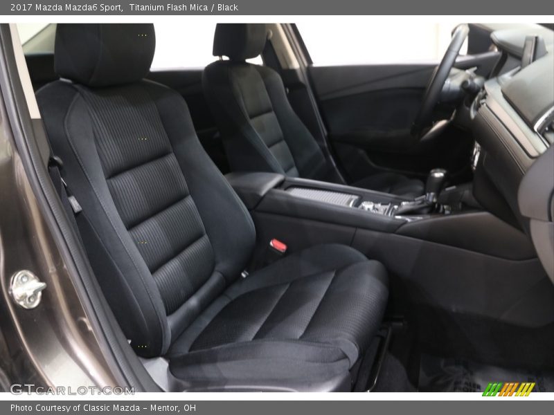Titanium Flash Mica / Black 2017 Mazda Mazda6 Sport