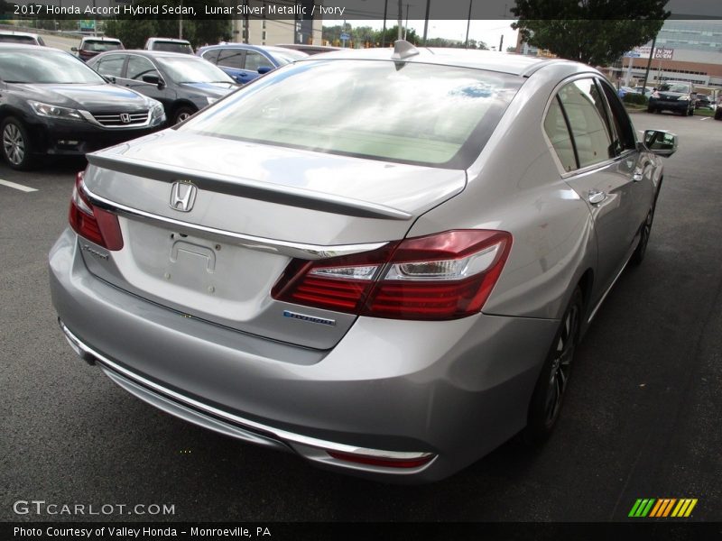 Lunar Silver Metallic / Ivory 2017 Honda Accord Hybrid Sedan