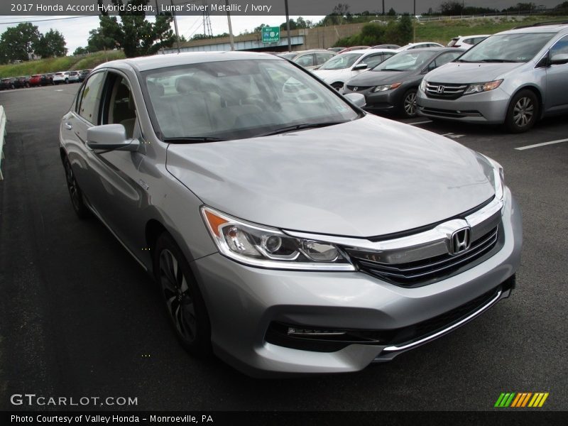 Lunar Silver Metallic / Ivory 2017 Honda Accord Hybrid Sedan