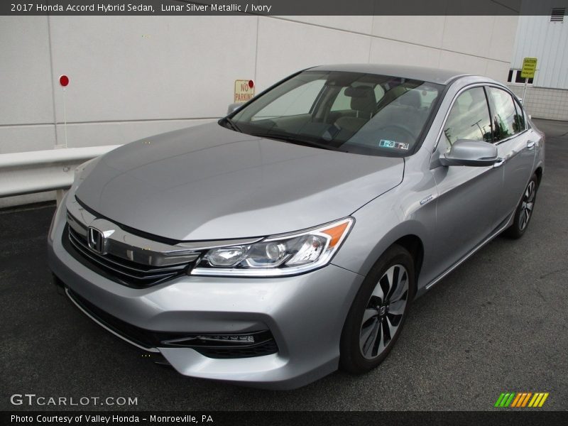 Lunar Silver Metallic / Ivory 2017 Honda Accord Hybrid Sedan