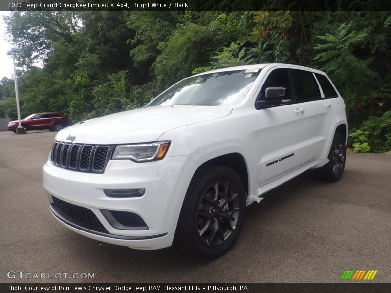 Bright White / Black 2020 Jeep Grand Cherokee Limited X 4x4