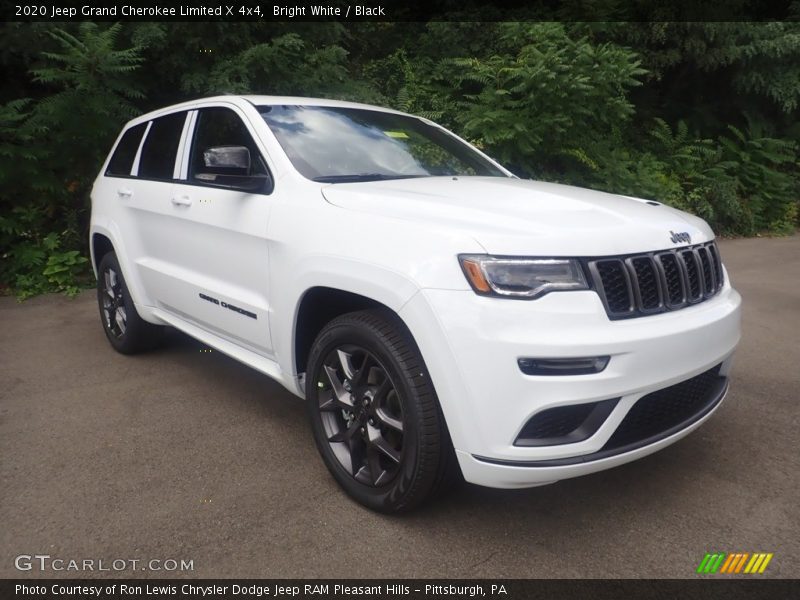Bright White / Black 2020 Jeep Grand Cherokee Limited X 4x4
