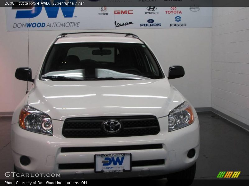 Super White / Ash 2008 Toyota RAV4 4WD
