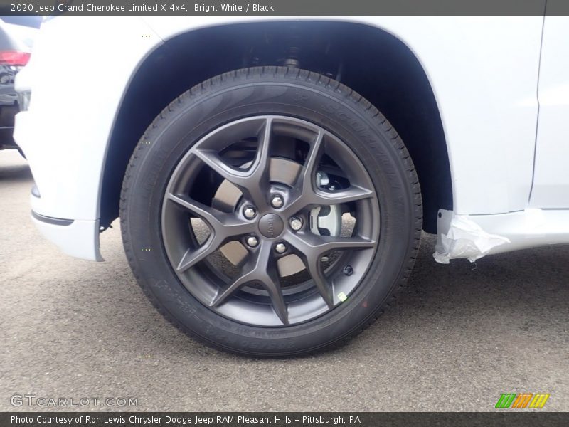 Bright White / Black 2020 Jeep Grand Cherokee Limited X 4x4