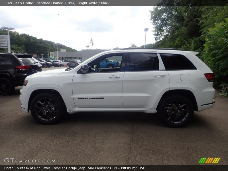 Bright White / Black 2020 Jeep Grand Cherokee Limited X 4x4