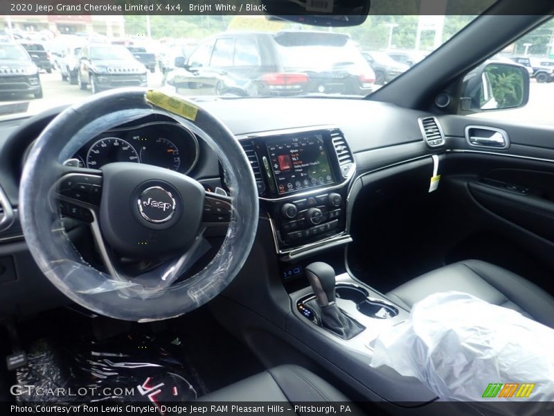 Bright White / Black 2020 Jeep Grand Cherokee Limited X 4x4