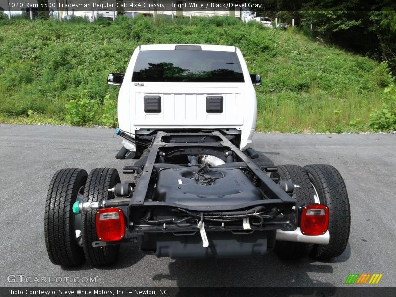 Bright White / Black/Diesel Gray 2020 Ram 5500 Tradesman Regular Cab 4x4 Chassis