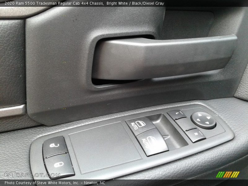Bright White / Black/Diesel Gray 2020 Ram 5500 Tradesman Regular Cab 4x4 Chassis