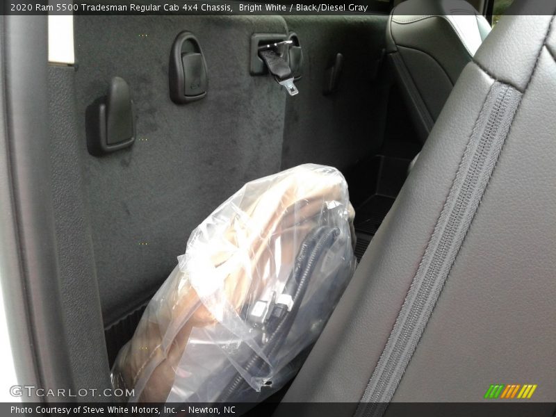 Bright White / Black/Diesel Gray 2020 Ram 5500 Tradesman Regular Cab 4x4 Chassis