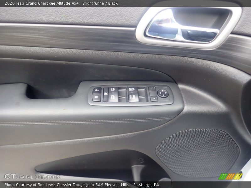 Bright White / Black 2020 Jeep Grand Cherokee Altitude 4x4