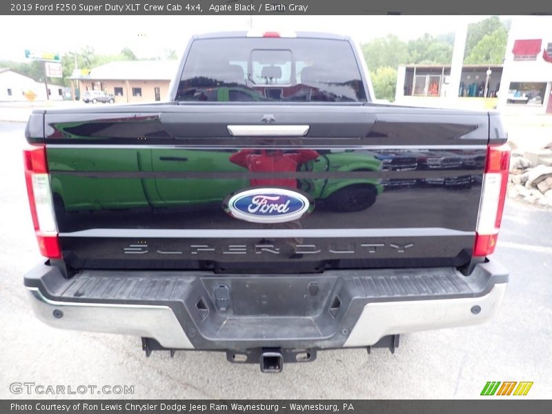 Agate Black / Earth Gray 2019 Ford F250 Super Duty XLT Crew Cab 4x4