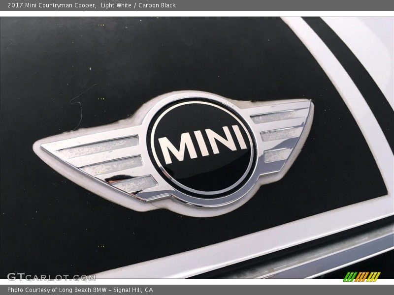 Light White / Carbon Black 2017 Mini Countryman Cooper