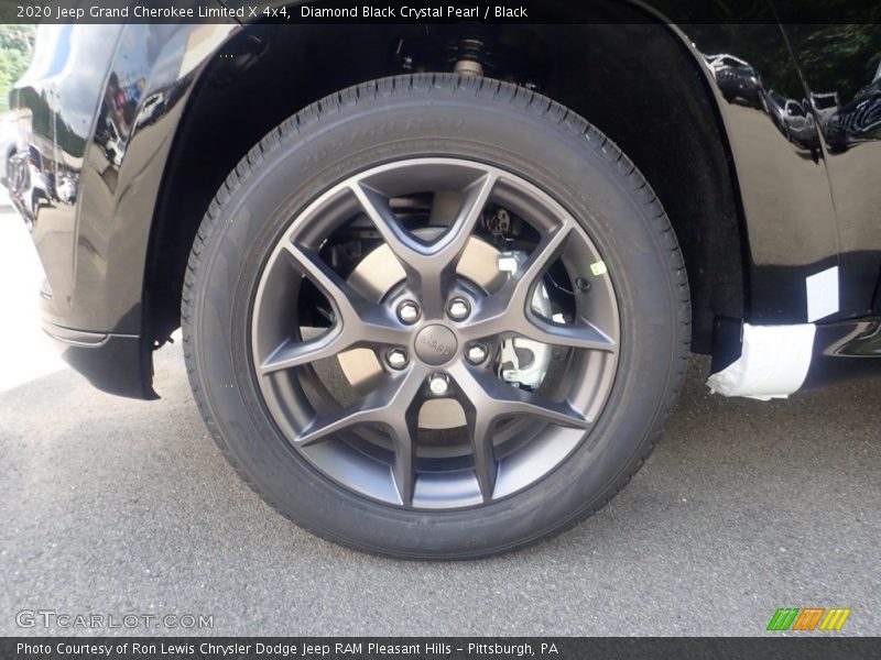 Diamond Black Crystal Pearl / Black 2020 Jeep Grand Cherokee Limited X 4x4