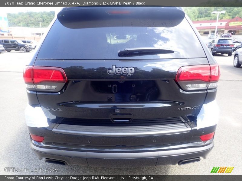 Diamond Black Crystal Pearl / Black 2020 Jeep Grand Cherokee Limited X 4x4