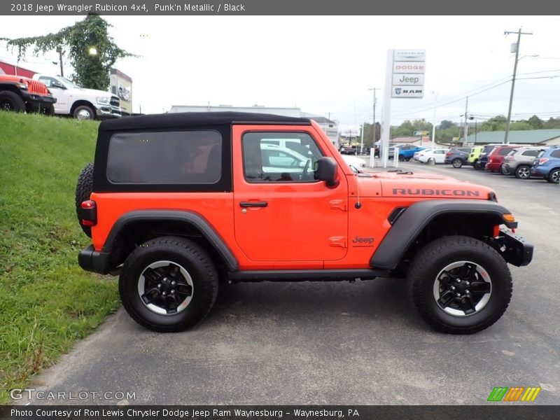 Punk'n Metallic / Black 2018 Jeep Wrangler Rubicon 4x4