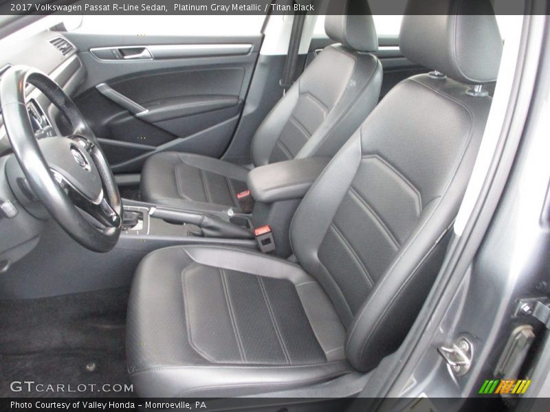 Platinum Gray Metallic / Titan Black 2017 Volkswagen Passat R-Line Sedan