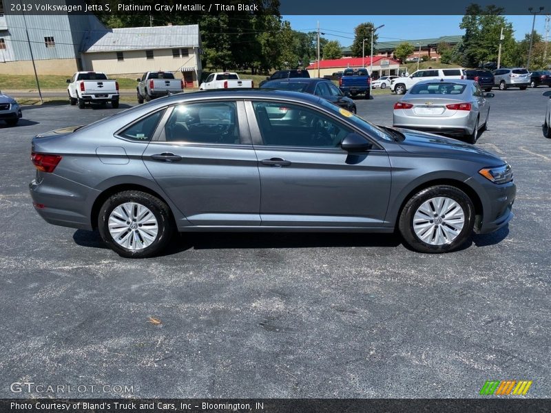 Platinum Gray Metallic / Titan Black 2019 Volkswagen Jetta S