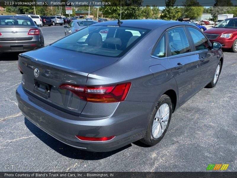 Platinum Gray Metallic / Titan Black 2019 Volkswagen Jetta S
