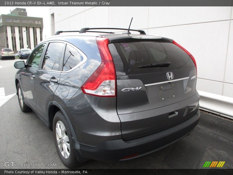 Urban Titanium Metallic / Gray 2013 Honda CR-V EX-L AWD