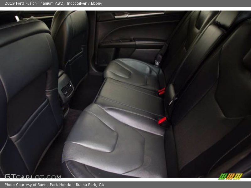 Ingot Silver / Ebony 2019 Ford Fusion Titanium AWD