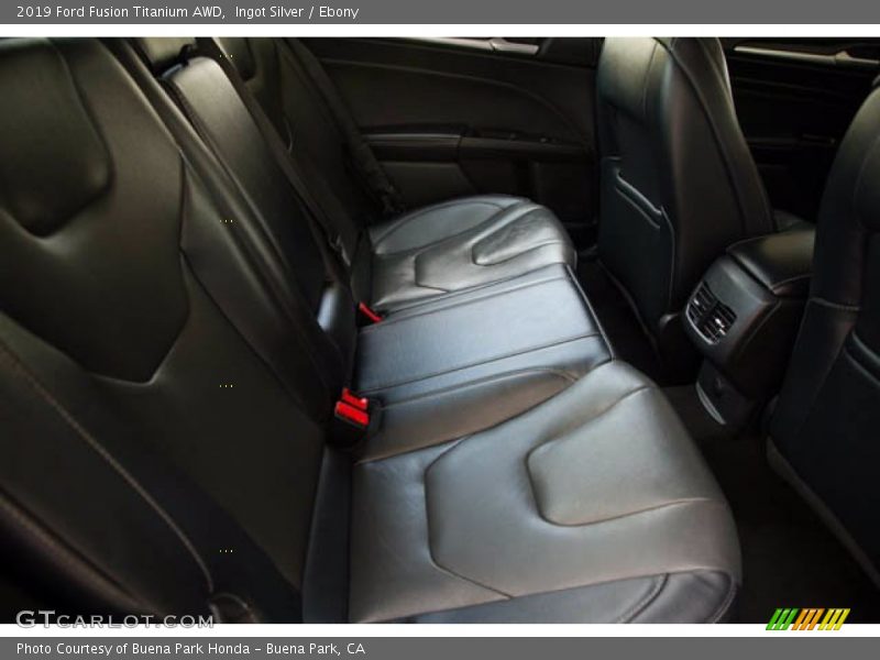 Ingot Silver / Ebony 2019 Ford Fusion Titanium AWD