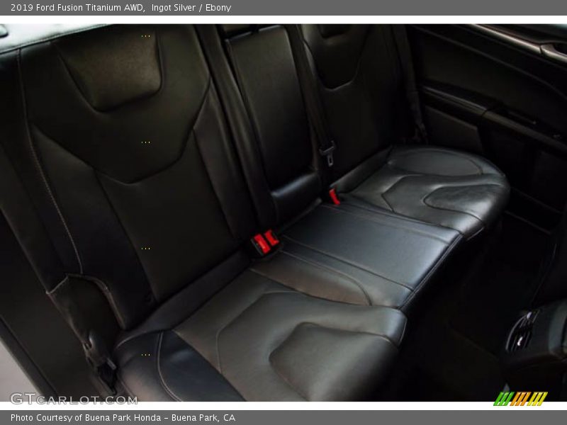 Ingot Silver / Ebony 2019 Ford Fusion Titanium AWD
