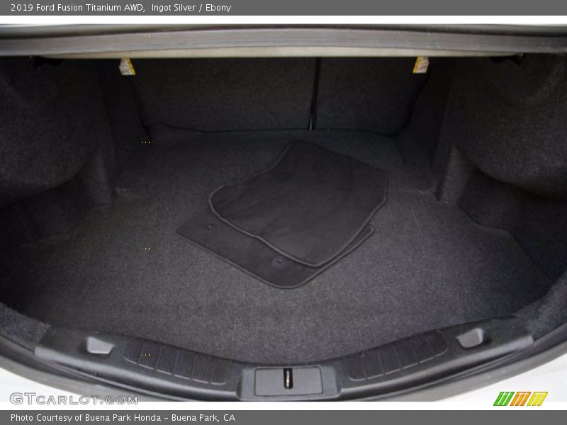 Ingot Silver / Ebony 2019 Ford Fusion Titanium AWD