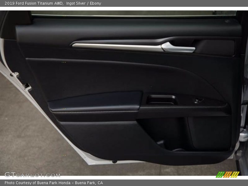Ingot Silver / Ebony 2019 Ford Fusion Titanium AWD