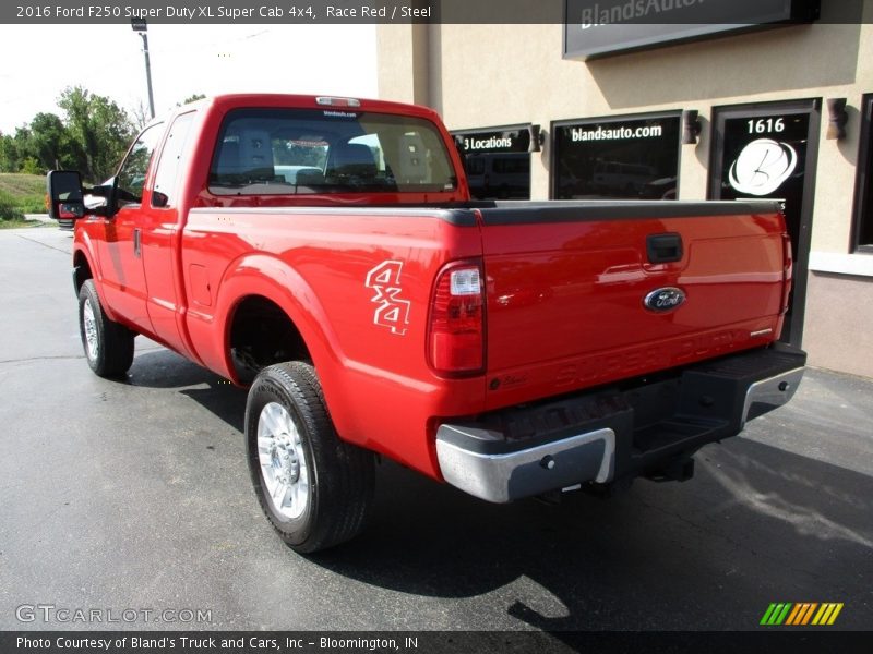 Race Red / Steel 2016 Ford F250 Super Duty XL Super Cab 4x4