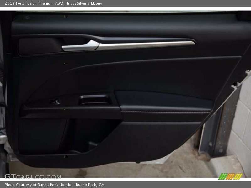 Ingot Silver / Ebony 2019 Ford Fusion Titanium AWD