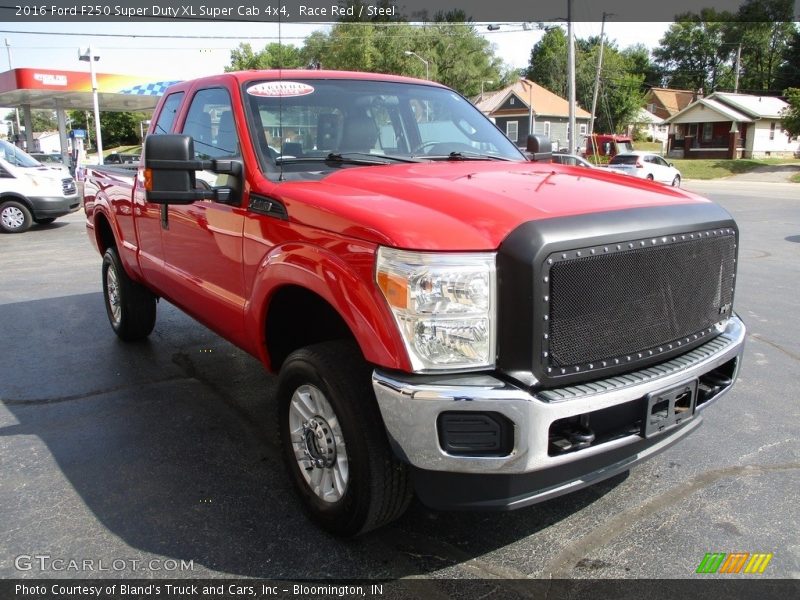 Race Red / Steel 2016 Ford F250 Super Duty XL Super Cab 4x4