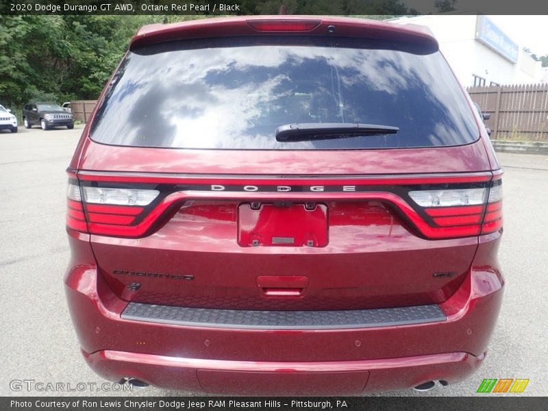 Octane Red Pearl / Black 2020 Dodge Durango GT AWD