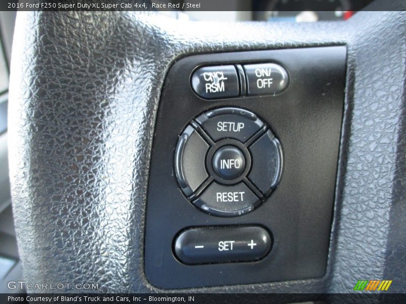 Race Red / Steel 2016 Ford F250 Super Duty XL Super Cab 4x4