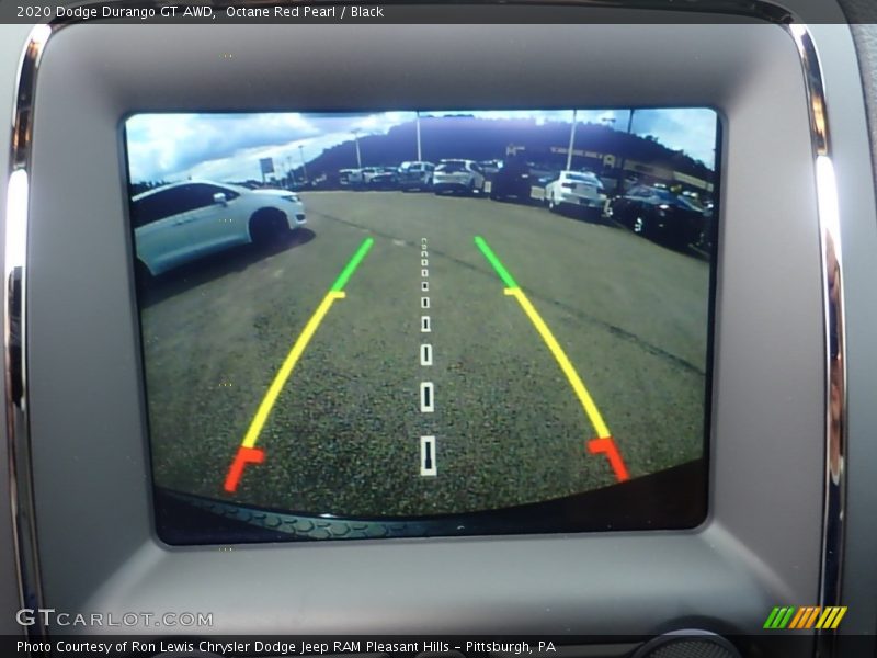 Octane Red Pearl / Black 2020 Dodge Durango GT AWD