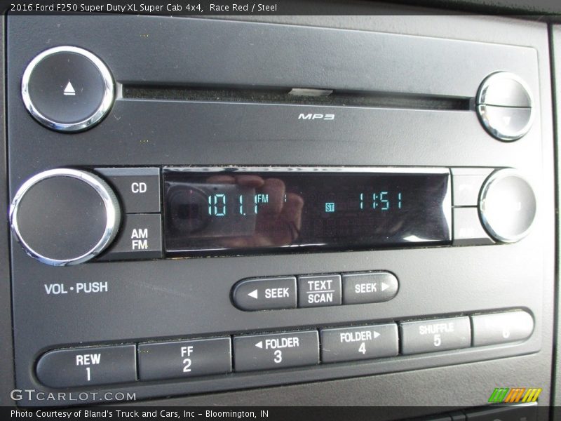 Race Red / Steel 2016 Ford F250 Super Duty XL Super Cab 4x4