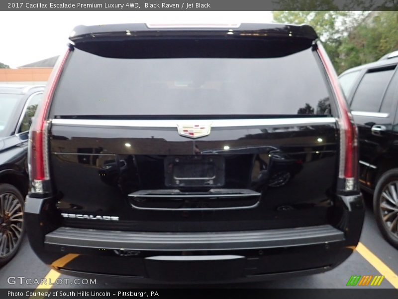 Black Raven / Jet Black 2017 Cadillac Escalade Premium Luxury 4WD