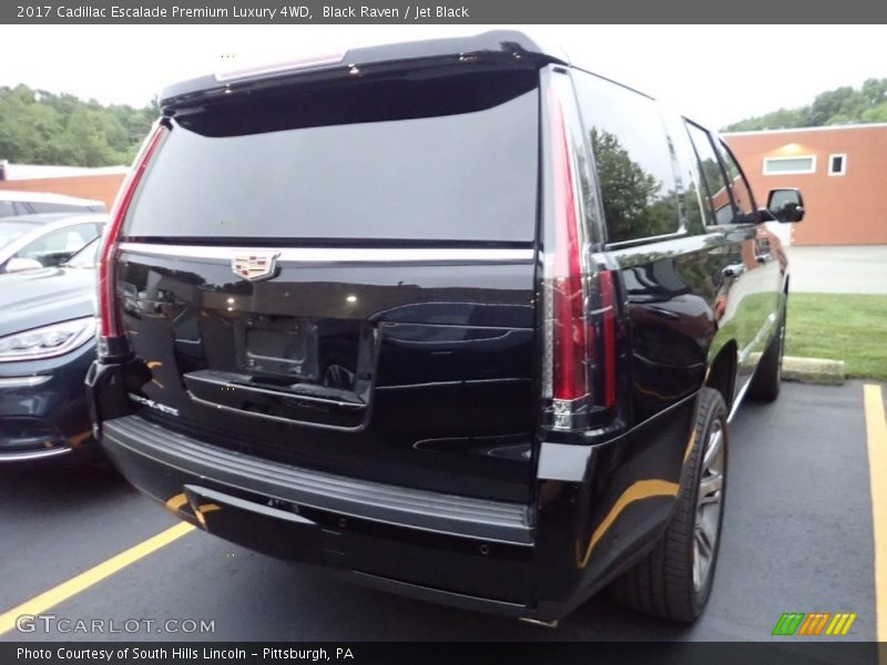Black Raven / Jet Black 2017 Cadillac Escalade Premium Luxury 4WD