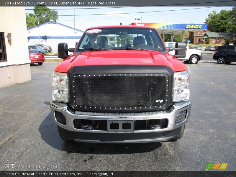 Race Red / Steel 2016 Ford F250 Super Duty XL Super Cab 4x4