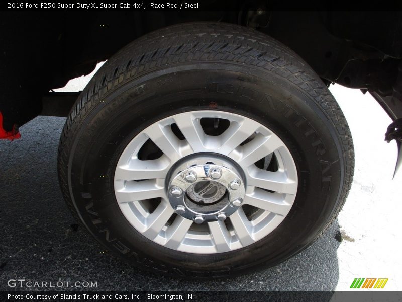 Race Red / Steel 2016 Ford F250 Super Duty XL Super Cab 4x4