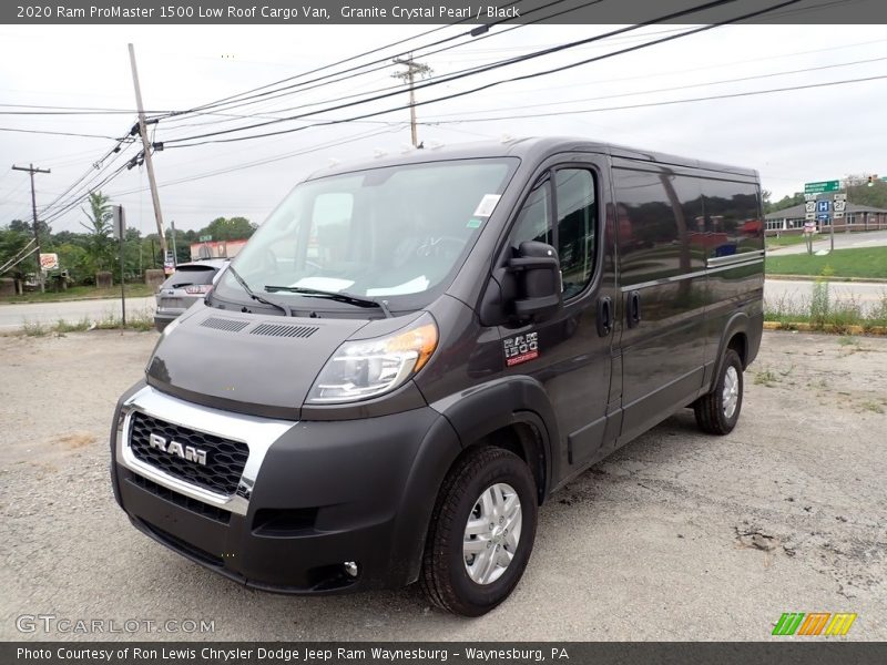 Granite Crystal Pearl / Black 2020 Ram ProMaster 1500 Low Roof Cargo Van
