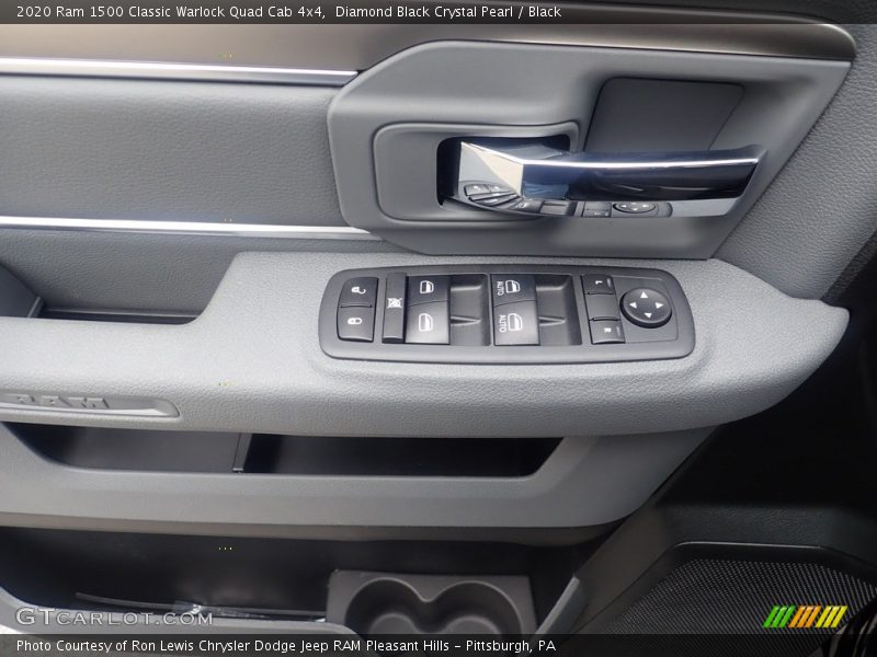 Diamond Black Crystal Pearl / Black 2020 Ram 1500 Classic Warlock Quad Cab 4x4