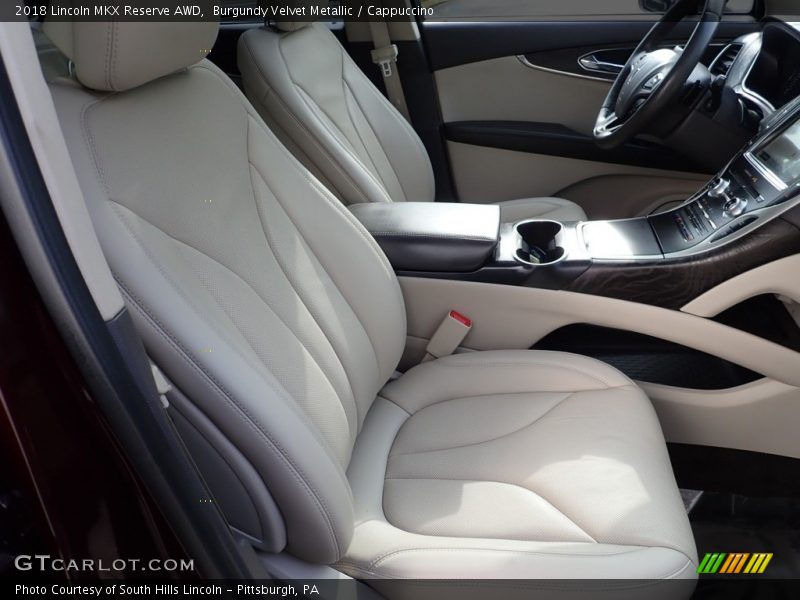 Burgundy Velvet Metallic / Cappuccino 2018 Lincoln MKX Reserve AWD
