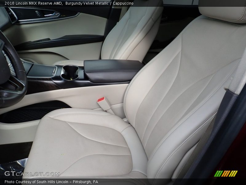 Burgundy Velvet Metallic / Cappuccino 2018 Lincoln MKX Reserve AWD