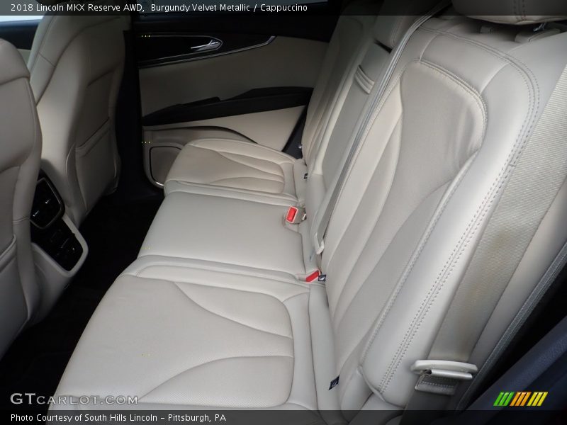 Burgundy Velvet Metallic / Cappuccino 2018 Lincoln MKX Reserve AWD