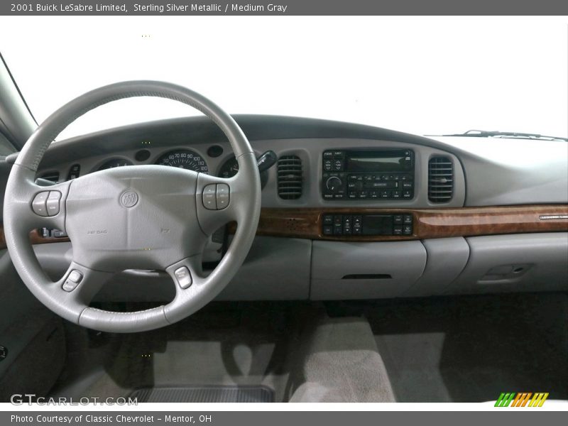 Sterling Silver Metallic / Medium Gray 2001 Buick LeSabre Limited