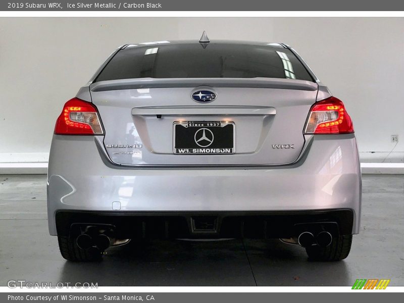 Ice Silver Metallic / Carbon Black 2019 Subaru WRX