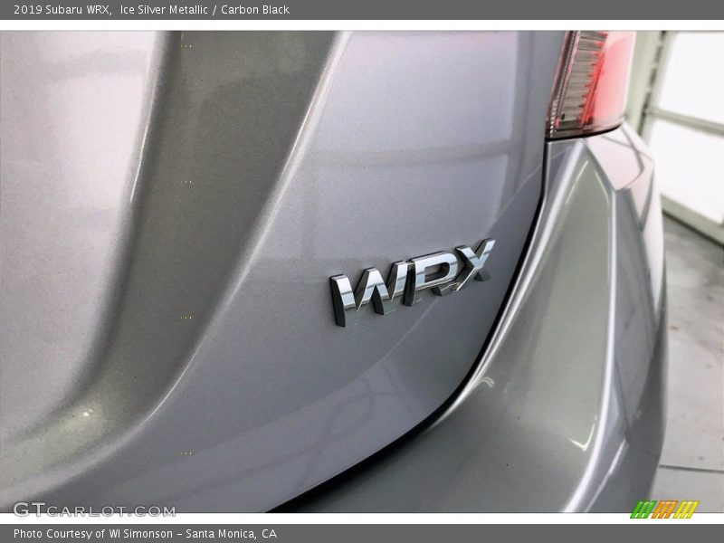Ice Silver Metallic / Carbon Black 2019 Subaru WRX