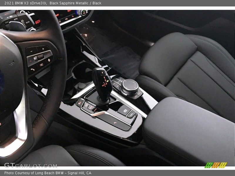Black Sapphire Metallic / Black 2021 BMW X3 sDrive30i